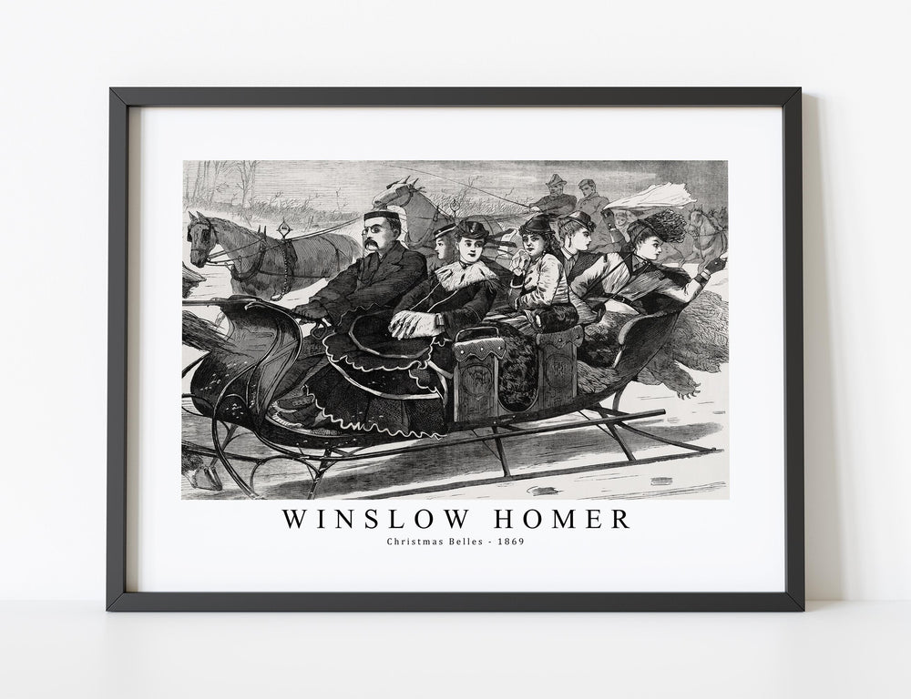 Winslow Homer - Christmas Belles 1869