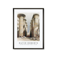 David Roberts - Great Hall at Karnak temple in Thebes-1796-1864