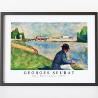 Georges Seurat - Study for Bathers at Asnières 1883-1884