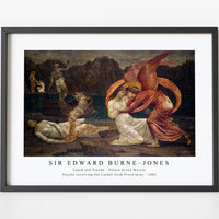 Sir Edward Burne Jones - Cupid and Psyche - Palace Green Murals - Psyche receiving the Casket from Proserpine (1881)