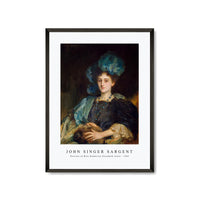 John Singer Sargent - Portrait of Miss Katherine Elizabeth Lewis (1961)