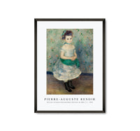 
              Pierre Auguste Renoir - Portrait of Jeanne Durand-Ruel (Portrait de Mlle. J.) 1876
            
