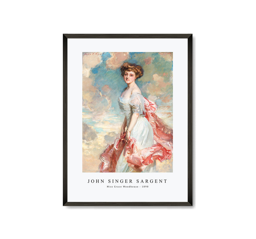 John Singer Sargent - Miss Grace Woodhouse (1890)