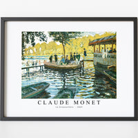 Claude Monet - La Grenouillère 1869