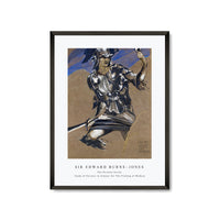 Sir Edward Burne Jones - The Perseus Series - Study of Perseus in Armour for The Finding of Medusa painting in high resolution by Sir Edward Burne–Jones