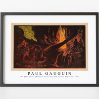 Paul Gauguin - The Devil Speaks (Mahna no varua ino), from the Noa Noa Suite 1894