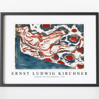 Ernst Ludwig Kirchner - Liegender Akt, Reclining Nude 1907
