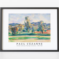 Paul Cezanne - Autumn Landscape (Paysage d'automne) 1883-1885