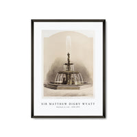 Sir Matthew Digby Wyatt - Fountain in iron 1820-1877