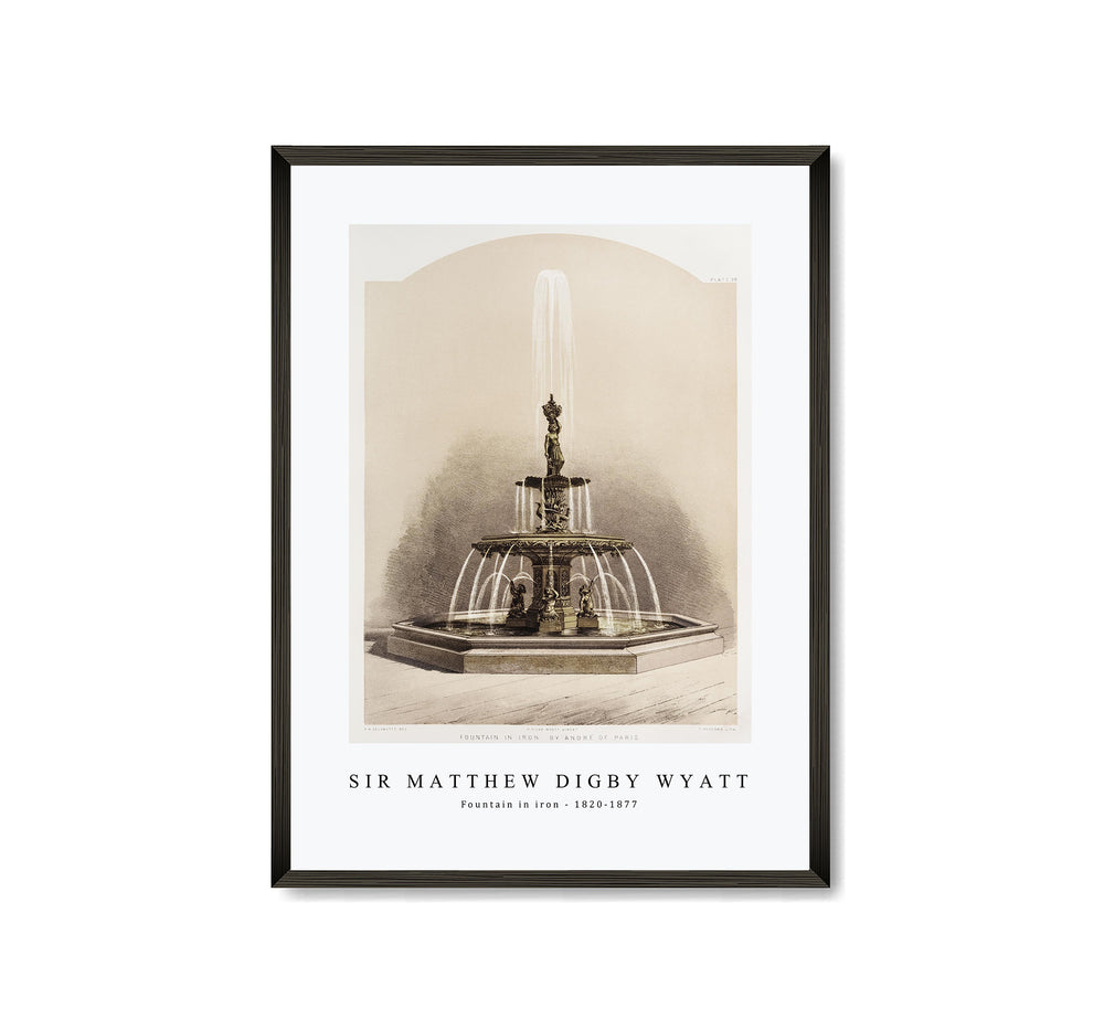 Sir Matthew Digby Wyatt - Fountain in iron 1820-1877