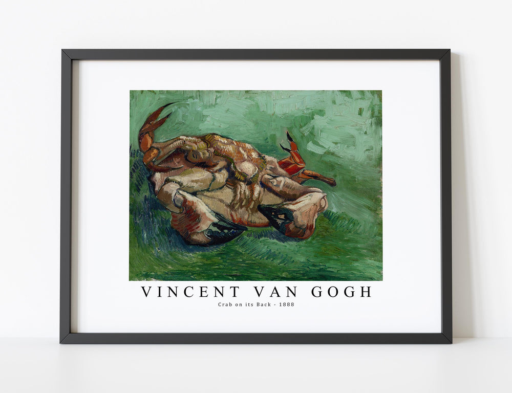 Vincent Van Gogh - Crab on its Back 1888