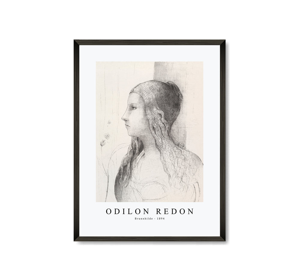 Odilon Redon - Brunnhilde 1894