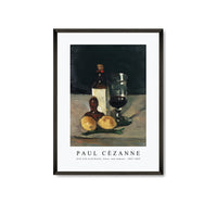 
              Paul Cezanne - Still Life with Bottle, Glass, and Lemons 1867-1869
            