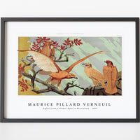 Maurice Pillard Verneuil - Aigles from L'animal dans la décoration (1897)