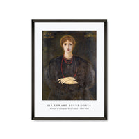 Sir Edward Burne Jones - Portrait of Georgiana Burne-Jones (1840–1920)