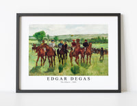 
              Edgar Degas - The Riders 1885
            