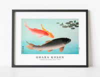 
              Ohara Koson - Common and Golden Carp (1935)
            