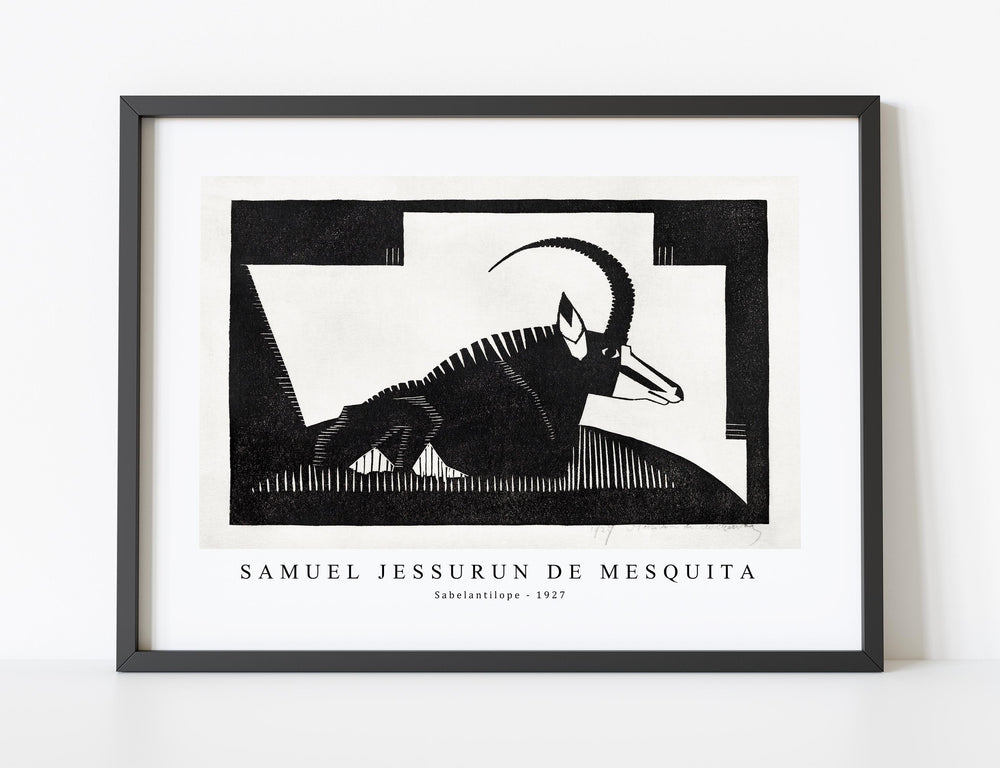 Samuel Jessurun De Mesquita - Sabelantilope (1927)