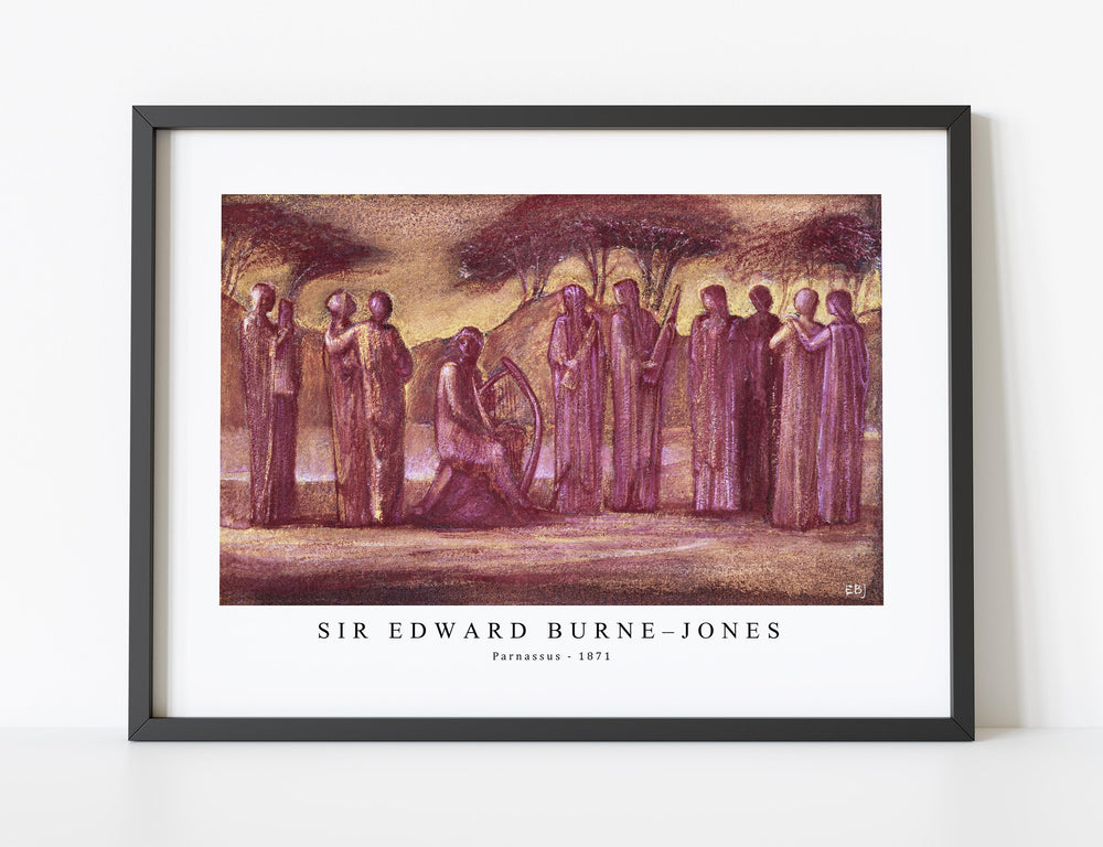 Sir Edward Burne Jones - Parnassus (1871)