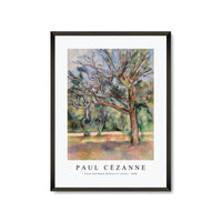Paul Cezanne - Trees and Road (Arbres et route) 1890