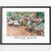Odilon Redon - Ballet Scene 1907