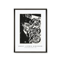 Ernst Ludwig Kirchner - Nervous People at Dinner 1916