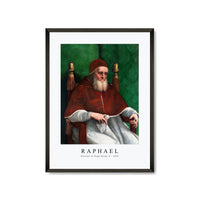 Raphael - Portrait of Pope Julius II 1511