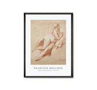 
              Francois Boucher - Study of a Reclining Nude (1732–1735)
            