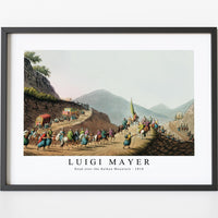 Luigi Mayer - Road over the Balkan Mountain 1810