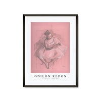 Odilon Redon - Seated Dancer 1873-1874