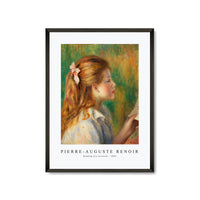 Pierre Auguste Renoir - Reading (La Lecture) 1892