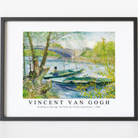 Vincent Van Gogh - Fishing in Spring, the Pont de Clichy (Asnières) 1887