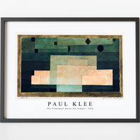 Paul Klee - The Firmament Above the Temple 1922
