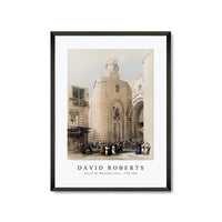 David Roberts - Gate of the Metwaleys (Bab Zuwayla) Cairo-1796-1864