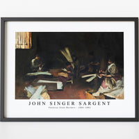 John Singer Sargent - Venetian Glass Workers (ca. 1880–1882)