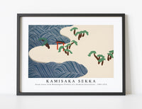 
              Kamisaka Sekka - Ocean waves from Momoyogusa–Flowers of a Hundred Generations (ca. 1909–1910)
            