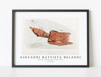 
              Giovanni Battista Belzoni - Plate 28  Colossal Head of Red Granite 1778-1823
            