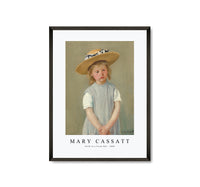 
              Mary Cassatt - Child in a Straw Hat 1886
            