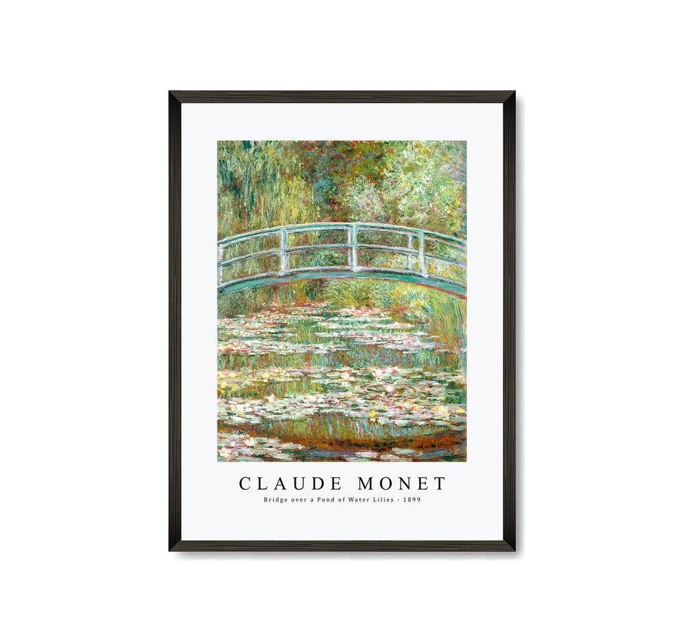 Claude Monet - Bridge over a Pond of Water Lilies 1899