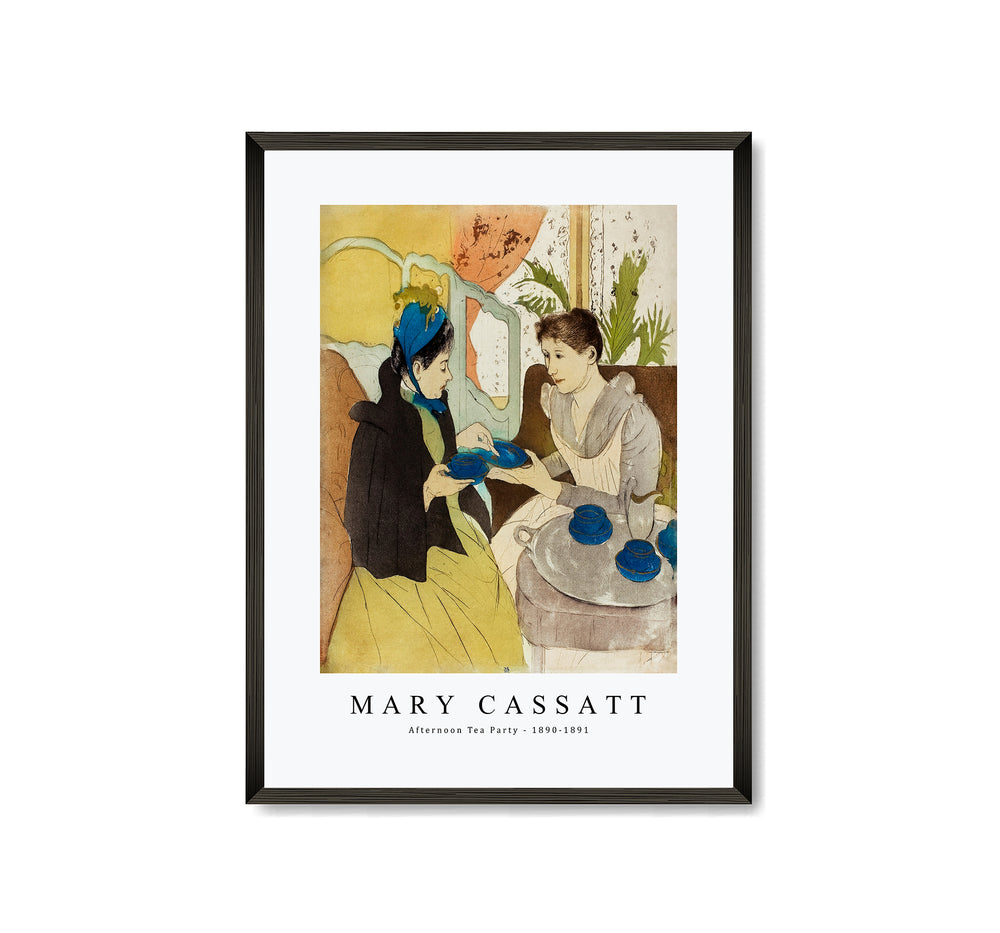 Mary Cassatt - Afternoon Tea Party 1890-1891