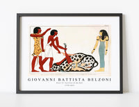 
              Giovanni Battista Belzoni - Plate 13  Sacrifice of the Bull 1778-1823
            