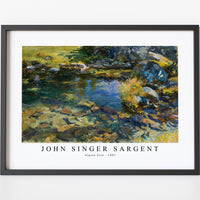 John Singer Sargent - Alpine Pool (1907)