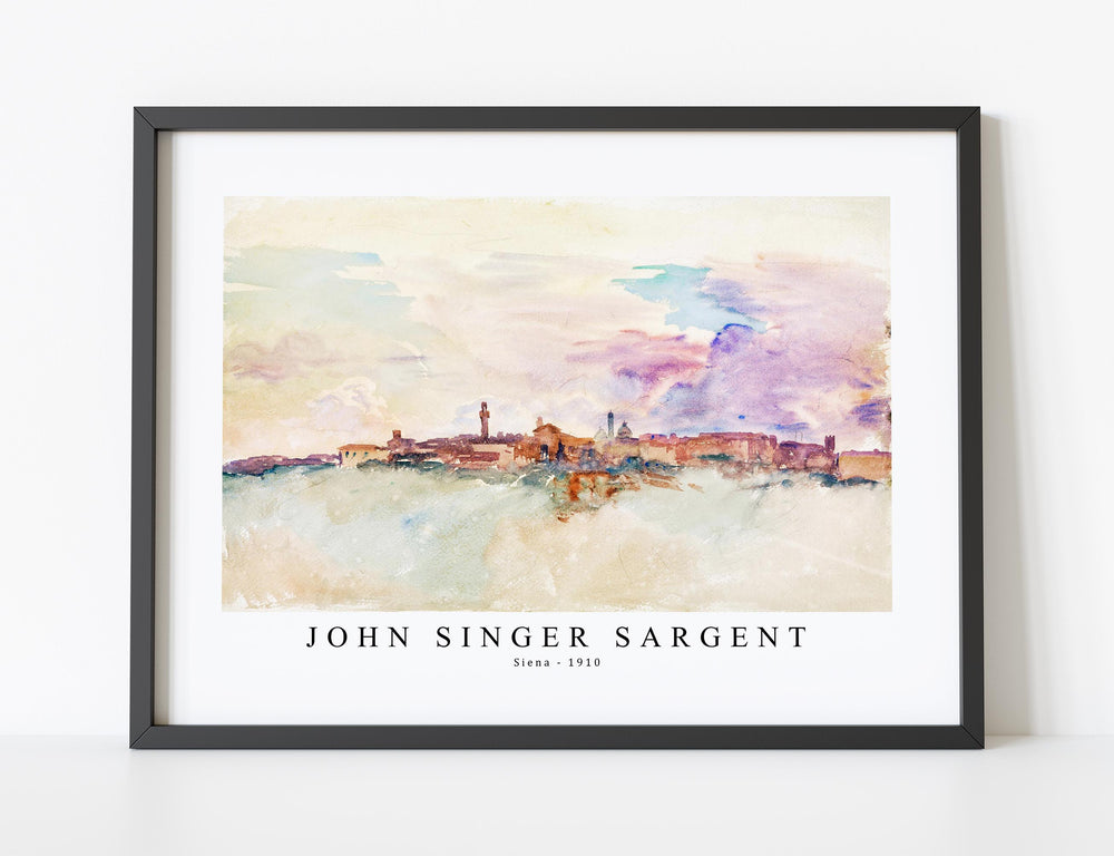 John Singer Sargent - Siena (ca. 1910 )