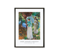 
              John Singer Sargent - Two Girls with Parasols (1888)
            