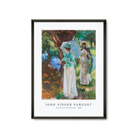 John Singer Sargent - Two Girls with Parasols (1888)