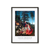 Lucas Cranach - The Rest on the Flight into Egypt (1540)