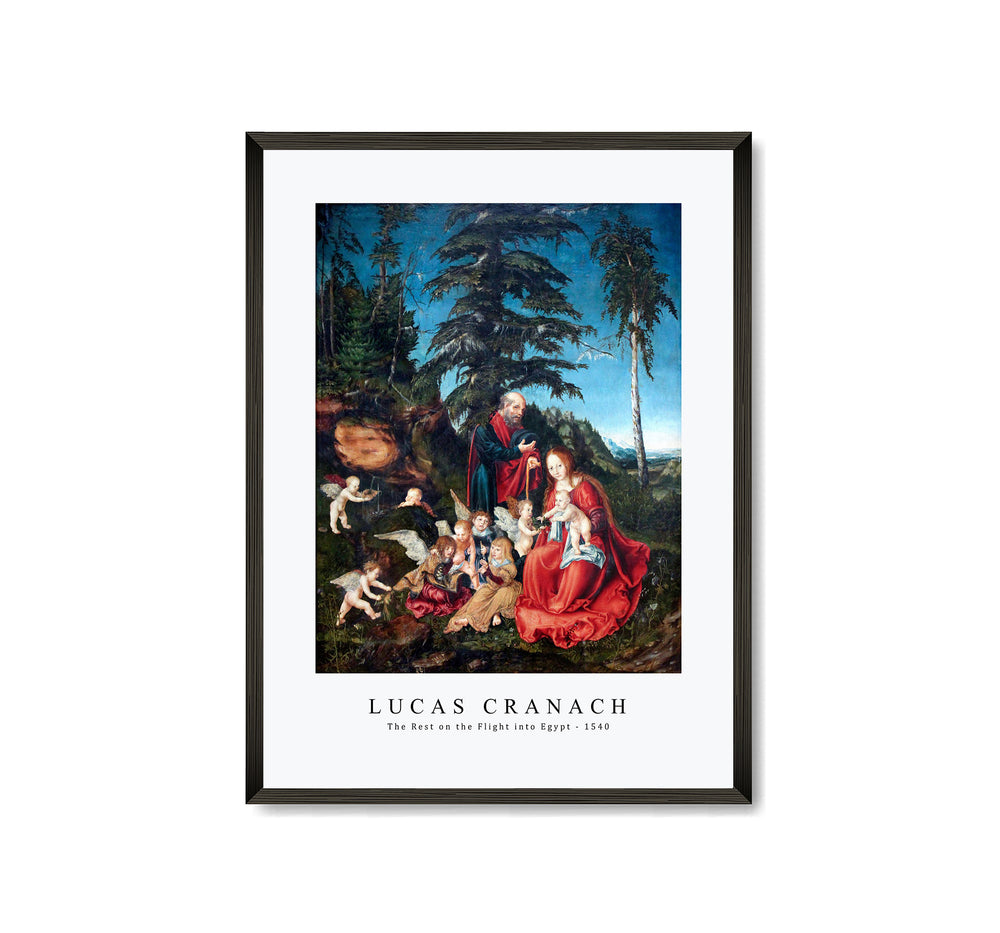 Lucas Cranach - The Rest on the Flight into Egypt (1540)