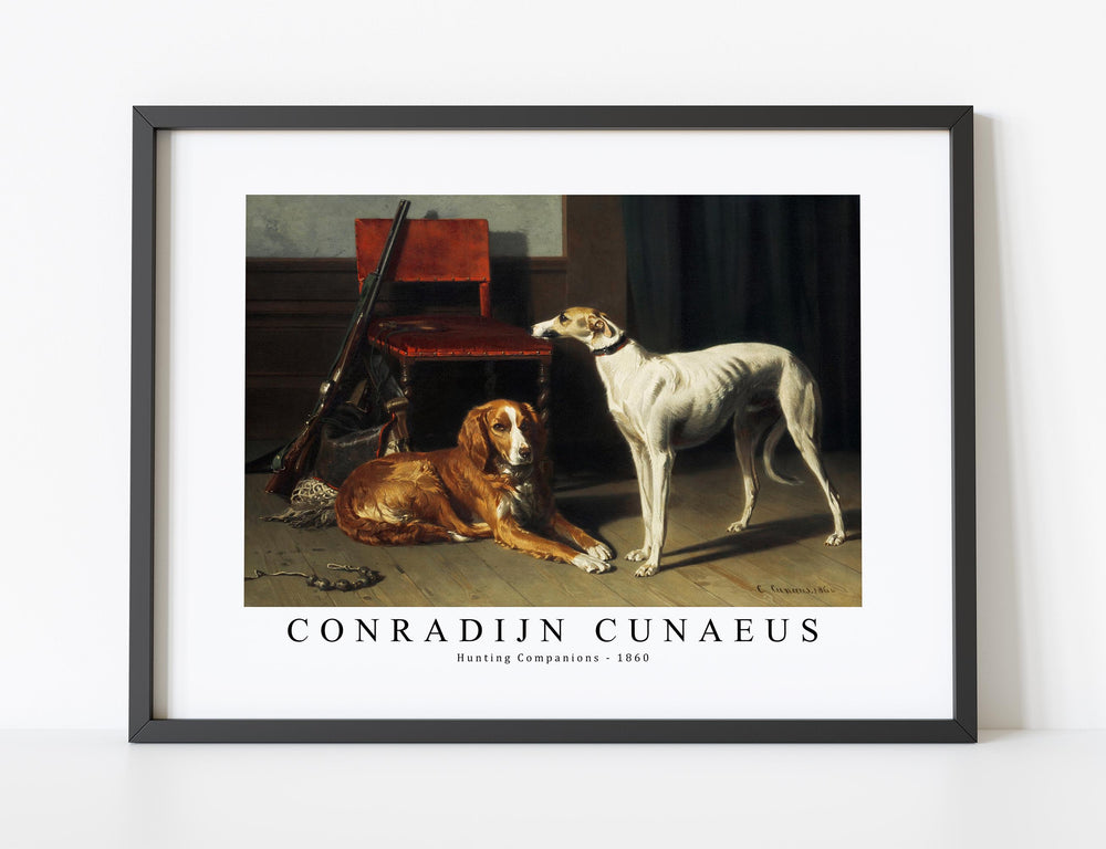 Conradijn Cunaeus - Hunting Companions 1860