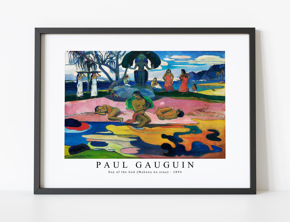 Paul Gauguin - Day of the God (Mahana no atua) 1894