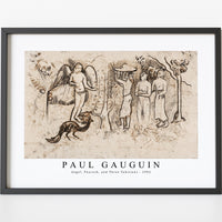 Paul Gauguin - Angel, Peacock, and Three Tahitians 1902